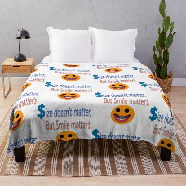 Item preview, Size doesn't matter but smile matter's designed and sold by 59SHOP24.