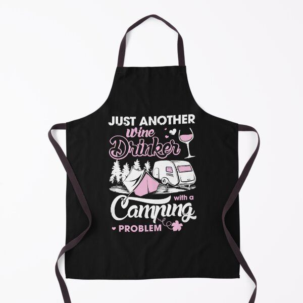 Item preview, Just another wine drinker with a camping problem designed and sold by Hermann1223.