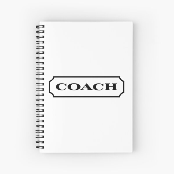 coach Spiral Notebook
