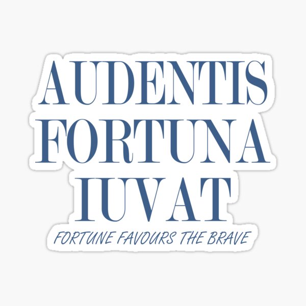Audentes Fortuna Iuvat Translation