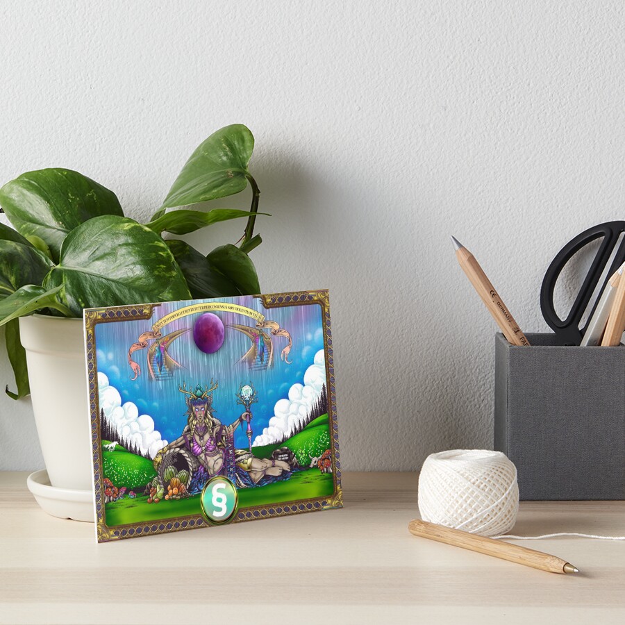 Item preview, Art Board Print designed and sold by SYNC-Network.