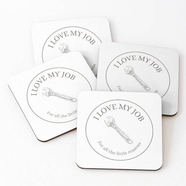 Item preview, I Love my job for all the little things designed and sold by CynthSky.