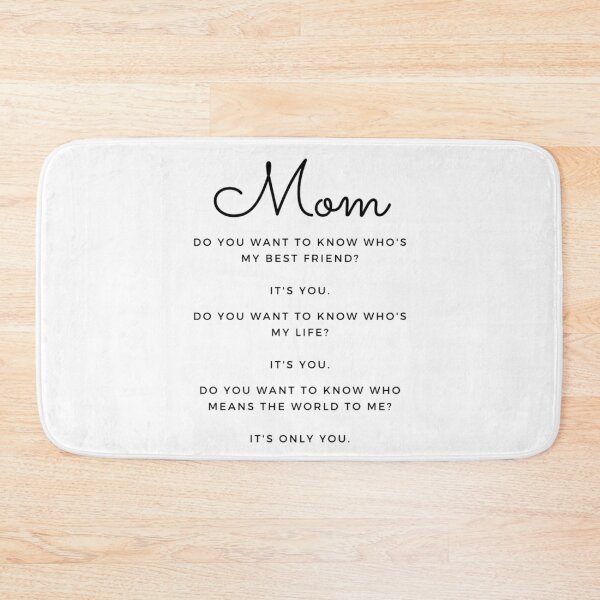 Item preview, Mom Its Only You, Mum Birthday Gift, Mothers Day Gift, First Mothers Day gift, Mum  designed and sold by SirajDecors.