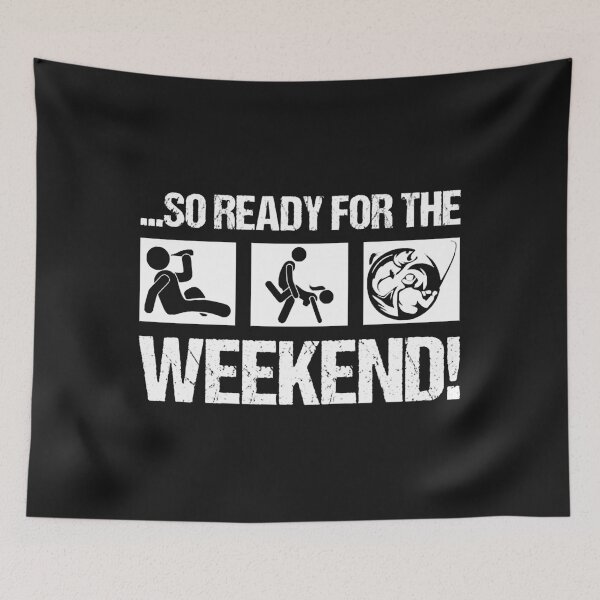 Item preview, So Ready For The Weekend! Fishing Shirts designed and sold by Hermann1223.