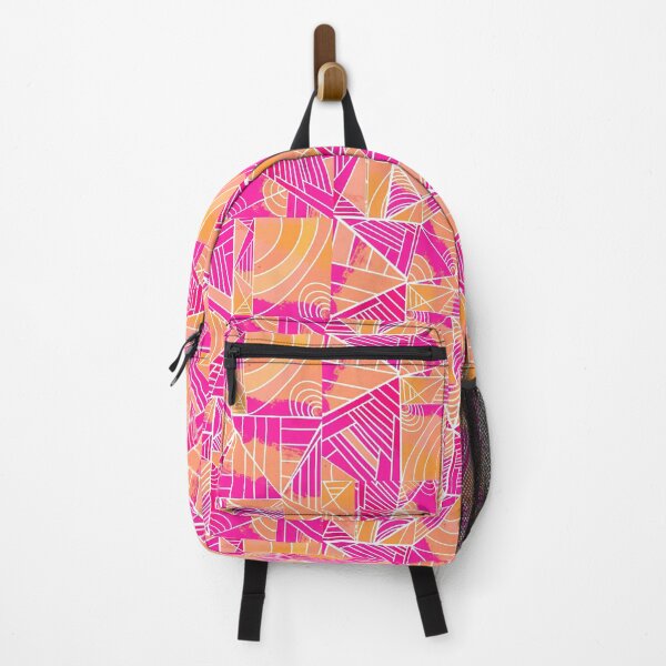 Item preview, Colorful Lines and Shapes - Pink, Yellow, Orange designed and sold by Jasrese.