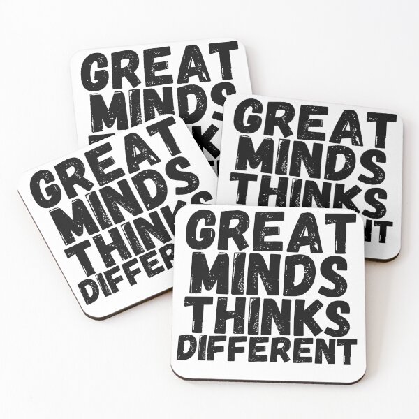 Item preview, Great Minds Think Different designed and sold by Gamers Hub.