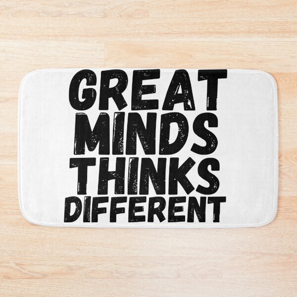 Item preview, Great Minds Think Different designed and sold by Gamers Hub.