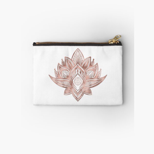 Item preview, Heart Chakra in Lotus Mandala (Rose Gold) designed and sold by squishyrainbow.