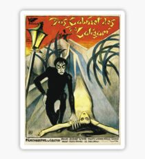 The Cabinet of Dr. Caligari - Silent Movie poster Sticker