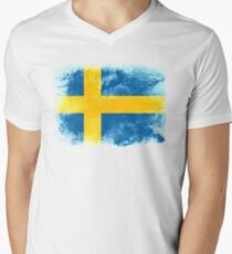 sweden Men's V-Neck T-Shirt