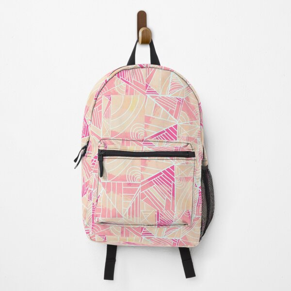 Item preview, Colorful Lines and Shapes - Light Pink designed and sold by Jasrese.