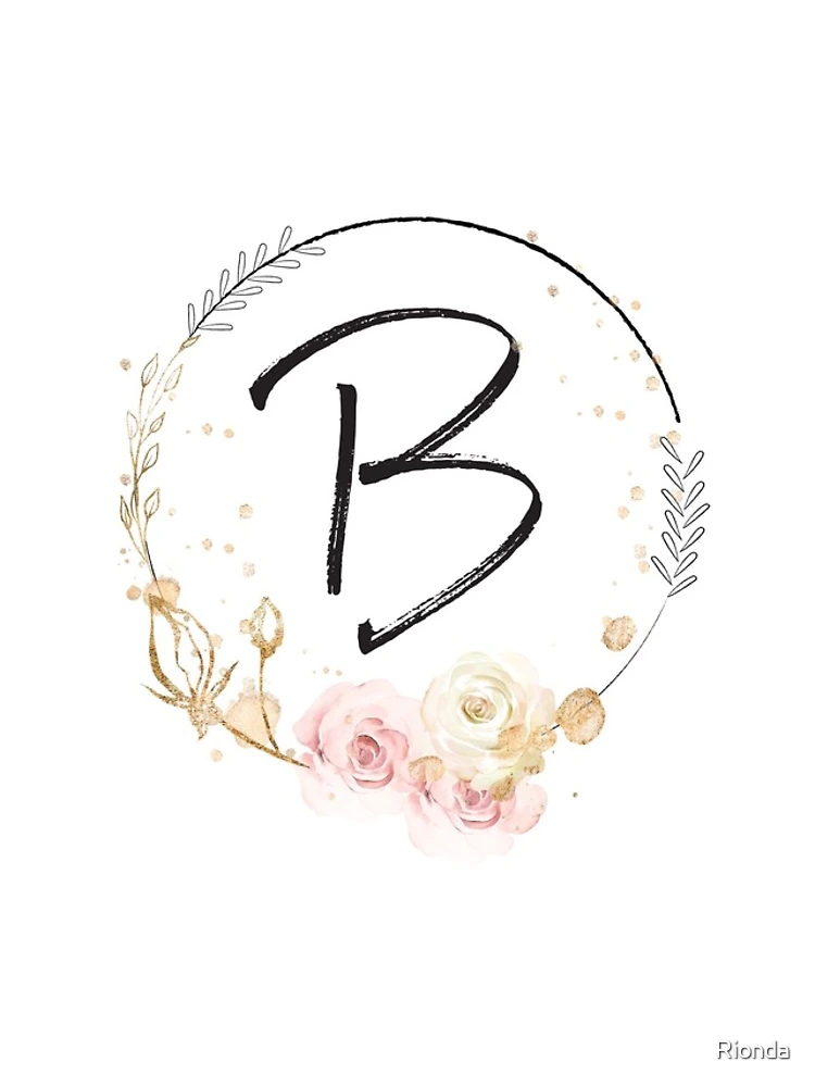 Thumbnail 5 of 5, iPhone Case, Letter B - Roses designed and sold by Rionda.