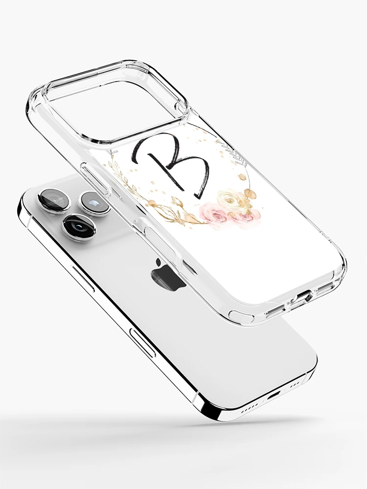 Thumbnail 2 of 5, iPhone Case, Letter B - Roses designed and sold by Rionda.