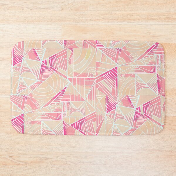 Item preview, Colorful Lines and Shapes - Light Pink designed and sold by Jasrese.