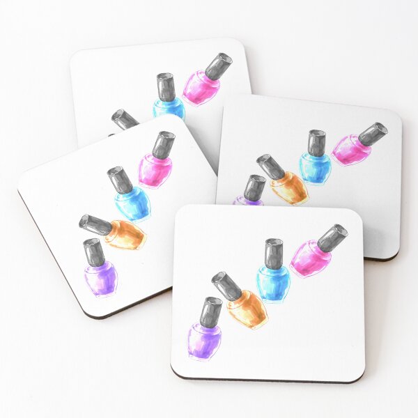 Item preview, Cool Cute Colorful Nail Polish Bottle Girls Womens designed and sold by Dr.YesOrNo.