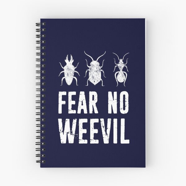 Item preview, Funny Fear No Weevil Entomology Gift - Insect Collector Bug Lover Entomologist Distressed Typography designed and sold by niftee.