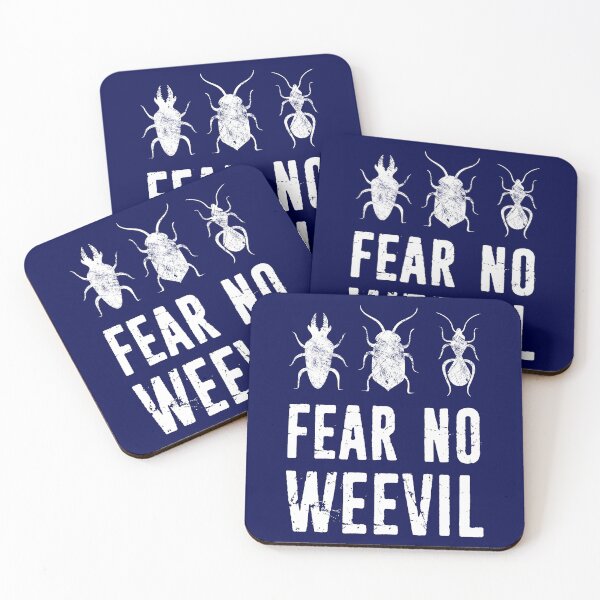 Item preview, Funny Fear No Weevil Entomology Gift - Insect Collector Bug Lover Entomologist Distressed Typography designed and sold by niftee.