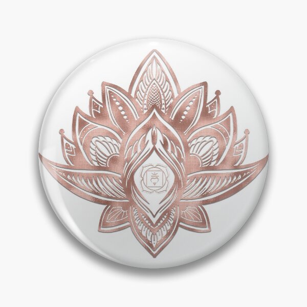 Item preview, Root Chakra in Lotus Mandala (Rose Gold) designed and sold by squishyrainbow.