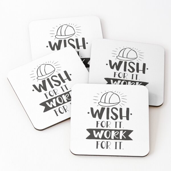 Item preview, Wish For It Work For It designed and sold by Phorase.