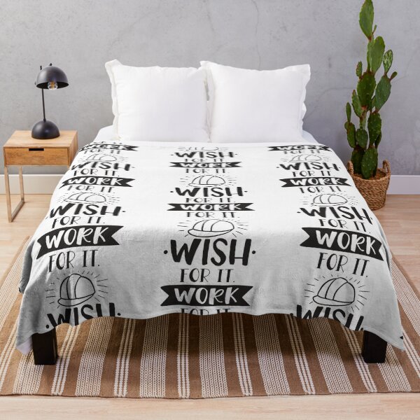 Item preview, Wish For It Work For It designed and sold by Phorase.