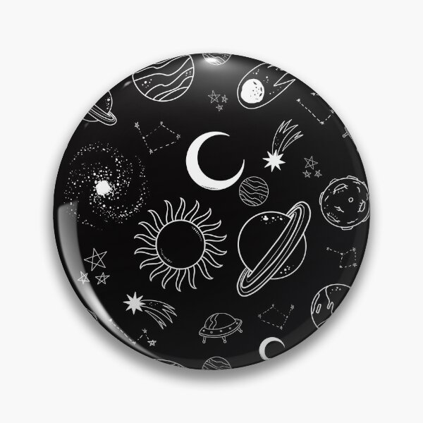 Item preview, Outer Space Objects Pattern designed and sold by Alendra.