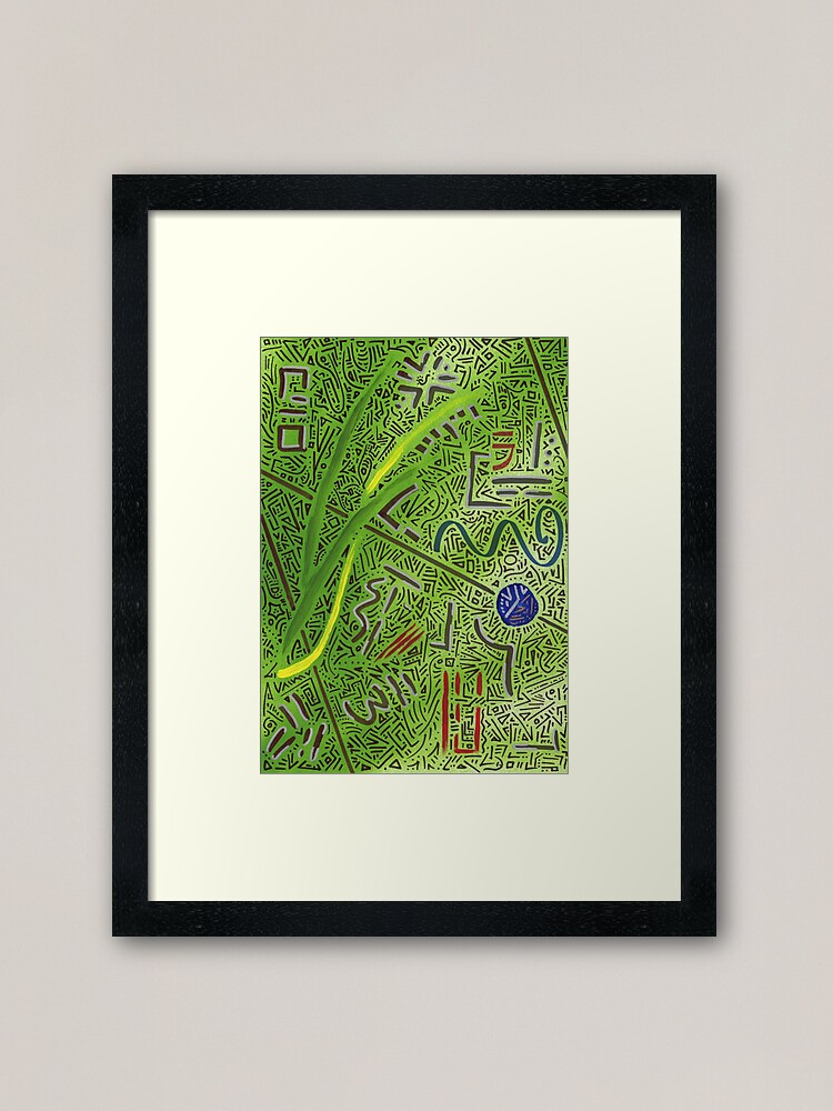 Alternate view of RAYCLEST 3 Framed Art Print