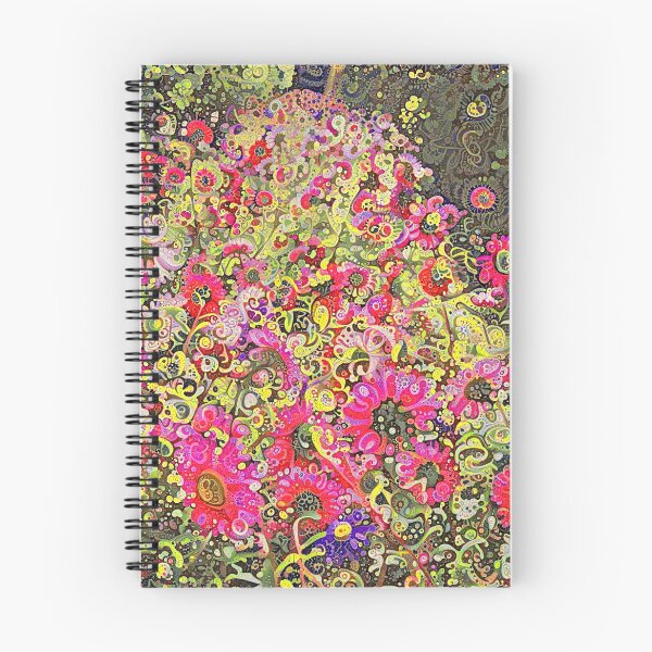 Item preview, A Row of Flowers in High Summer - Abstract Art designed and sold by Rocketman2017.