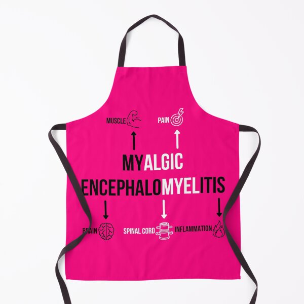 Item preview, ME/CFS Awareness: Black and White on Pink Myalgic Encephalomyelitis Definition Diagram  designed and sold by Chantelle  Spies.