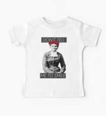 DON'T TELL ME TO SMILE // HARRIET TUBMAN Baby Tee