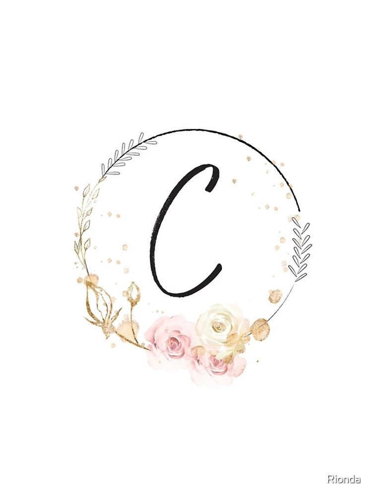 Thumbnail 4 of 4, Samsung Galaxy Phone Case, Letter C - Roses designed and sold by Rionda.