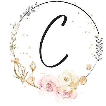 Artwork thumbnail, Letter C - Roses by Rionda