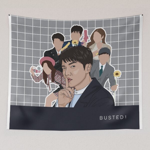 Item preview, Lee Seung-gi Busted Illustration designed and sold by MisisPepper.
