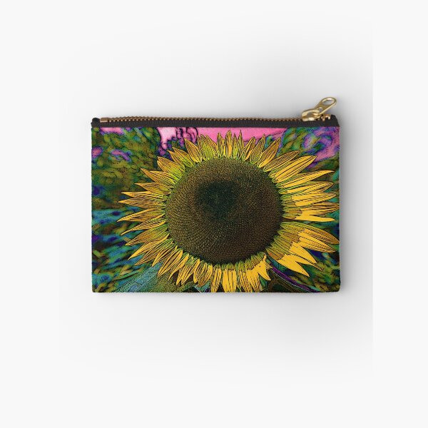 Item preview, Sunflower at Sunset - Macro Digital Art designed and sold by BeceroCreations.