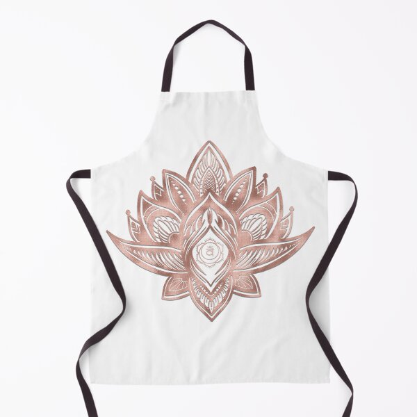 Item preview, Sacral Chakra in Lotus Mandala (Rose Gold) designed and sold by squishyrainbow.