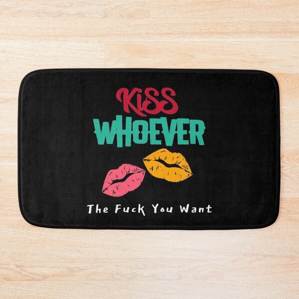 Item preview, Kiss Whoever The Fuck You Want Awareness Gift designed and sold by taby2you.