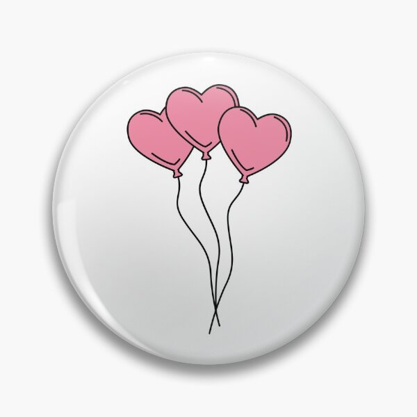 Item preview, PinkHeartBalloons designed and sold by FullBloom 4.0.