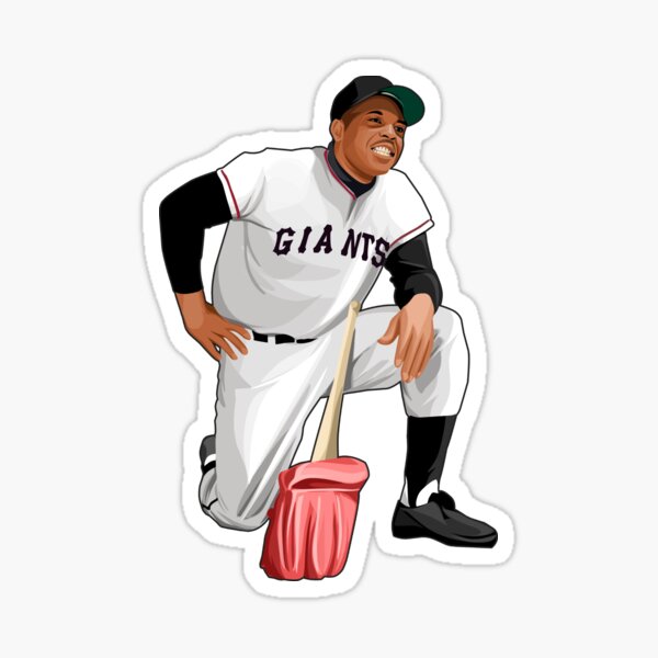 Willie Mays - Willie Mays New York Giants - Sticker