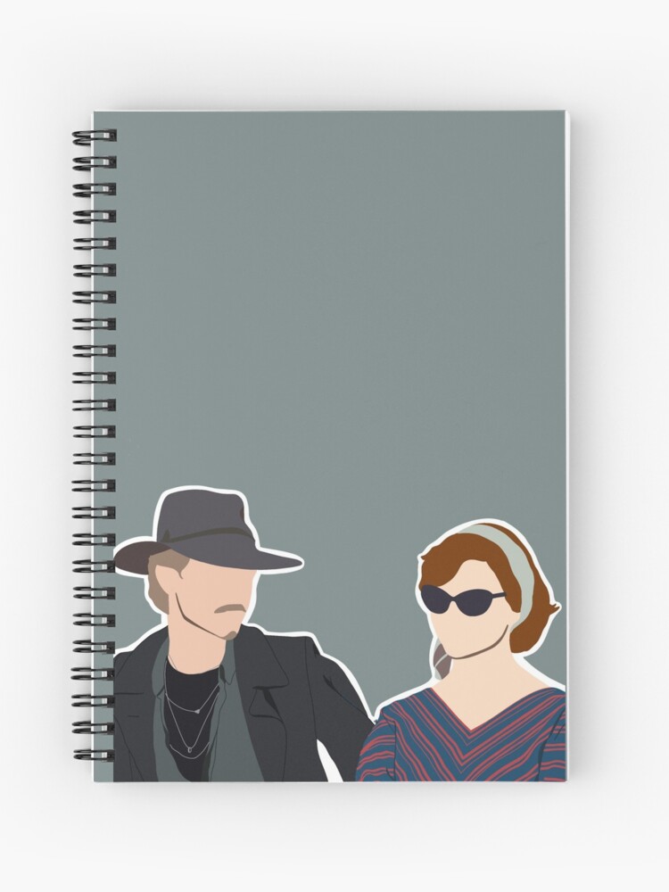 The Queen's Gambit Beth Harmon and Benny Watts | Spiral Notebook