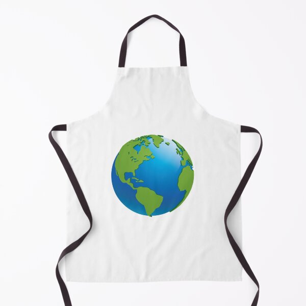 Item preview, Round green beautiful healthy globe Earth designed and sold by Queengood.