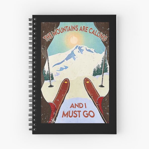 Item preview, The mountains are calling and i must go Skiing lover designed and sold by SeanRichar.