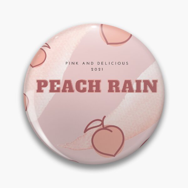 Item preview, Peach Rain - Cute and Fun Peaches designed and sold by Claudia de la Garza.