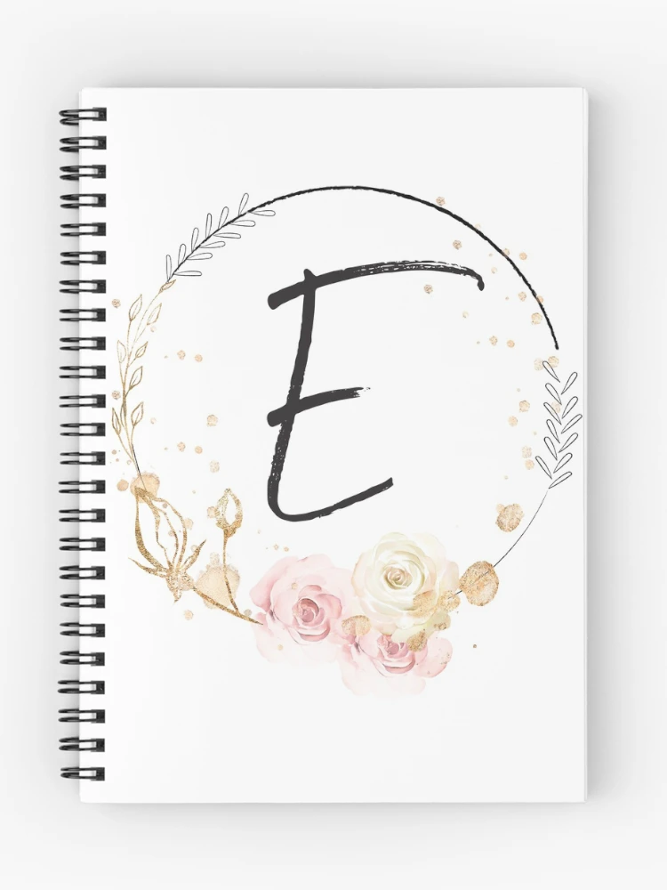 Thumbnail 1 of 3, Journal, Letter E - Roses designed and sold by Rionda.