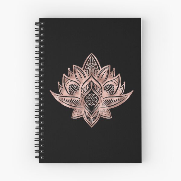 Item preview, Heart Chakra in Lotus Mandala (Rose Gold) designed and sold by squishyrainbow.