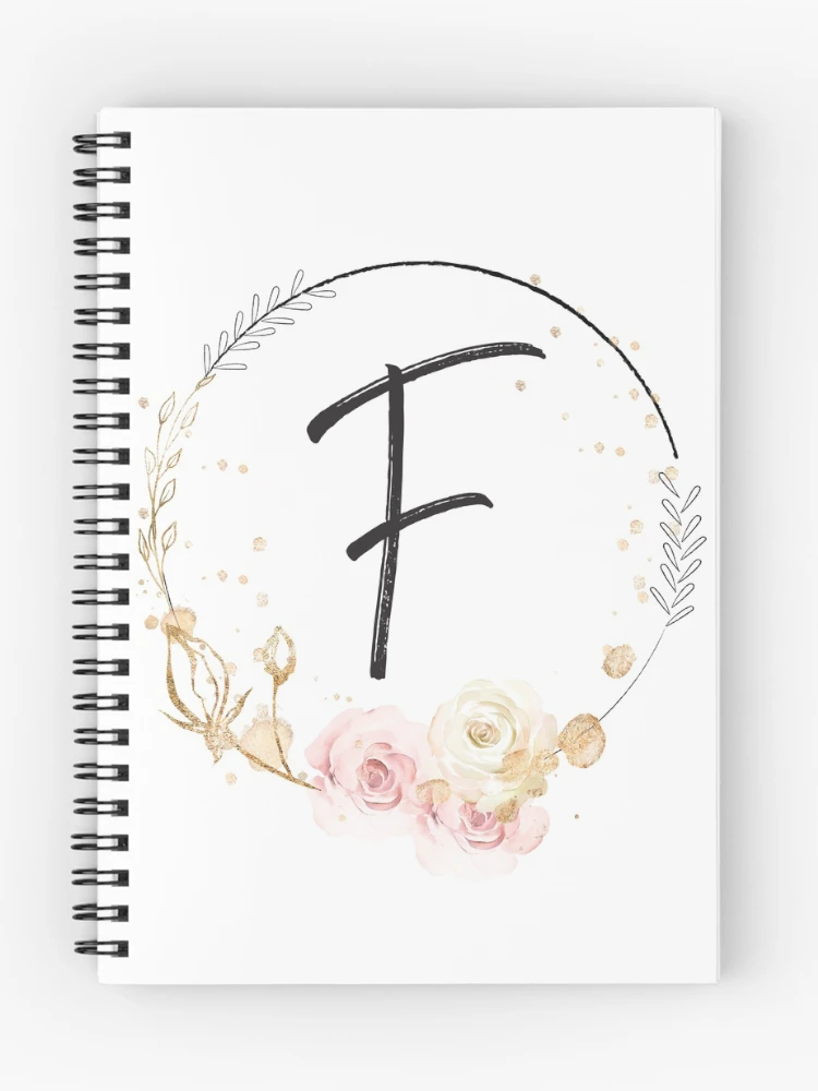 Thumbnail 1 of 3, Journal, Letter F - Roses designed and sold by Rionda.
