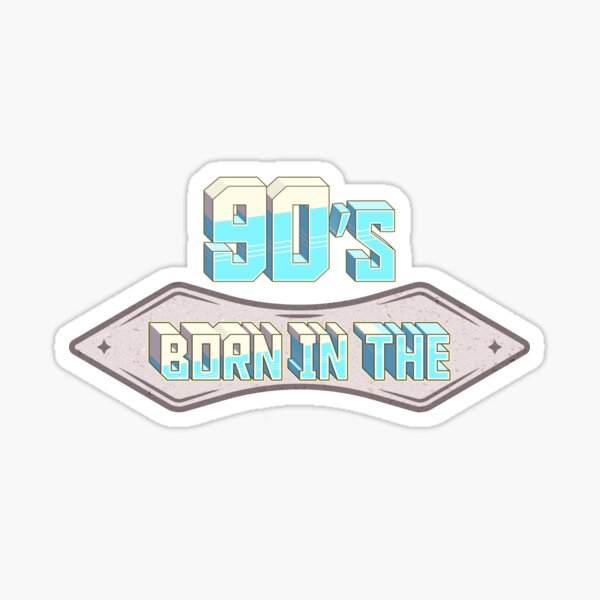 BORN Sticker