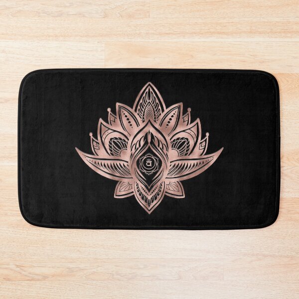 Item preview, Sacral Chakra in Lotus Mandala (Rose Gold) designed and sold by squishyrainbow.