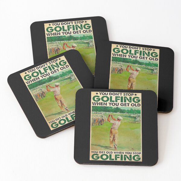 Item preview, You don't stop golfing when you get old you get old when you stop golfing golf lover designed and sold by SeanRichar.