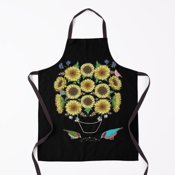 Item preview, Sunflower Bouquet & Cute Birds - Floral Vintage Sunflowerr designed and sold by r-silver.
