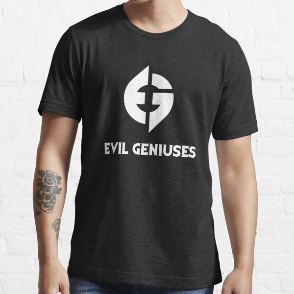 Evil Geniuses Typography Essential T-Shirt