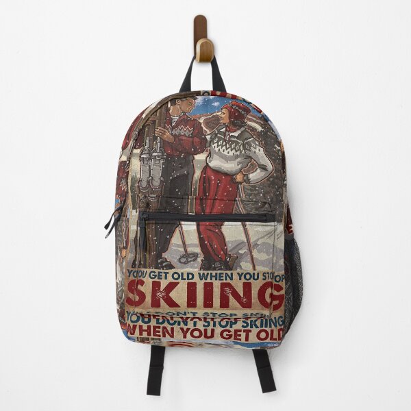 Item preview, You don't stop skiing when you get old you get old when you stop skiing designed and sold by SeanRichar.